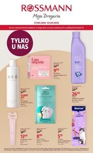 Gazetka promocyjna ROSSMANN, ważna od 2026-08-27 do 2026-09-02.
