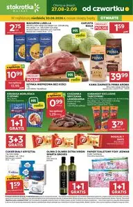 Gazetka promocyjna Stokrotka Market, ważna od 2026-08-27 do 2026-09-02.