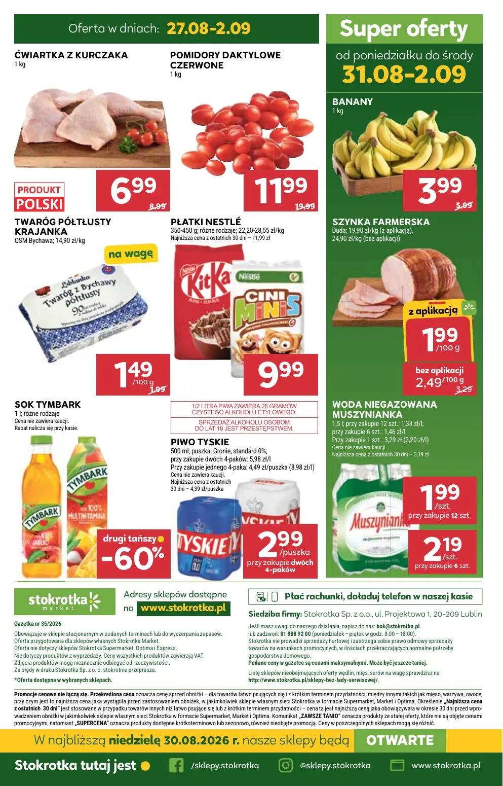 gazetka promocyjna Stokrotka Market Od czwartku - Strona 34