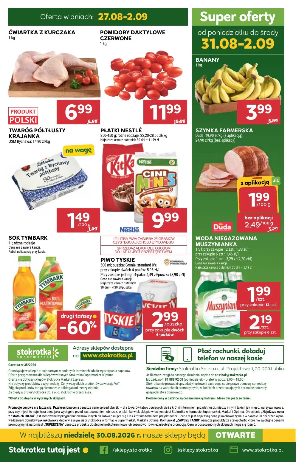 gazetka promocyjna Stokrotka Supermarket Od czwartku - Strona 46