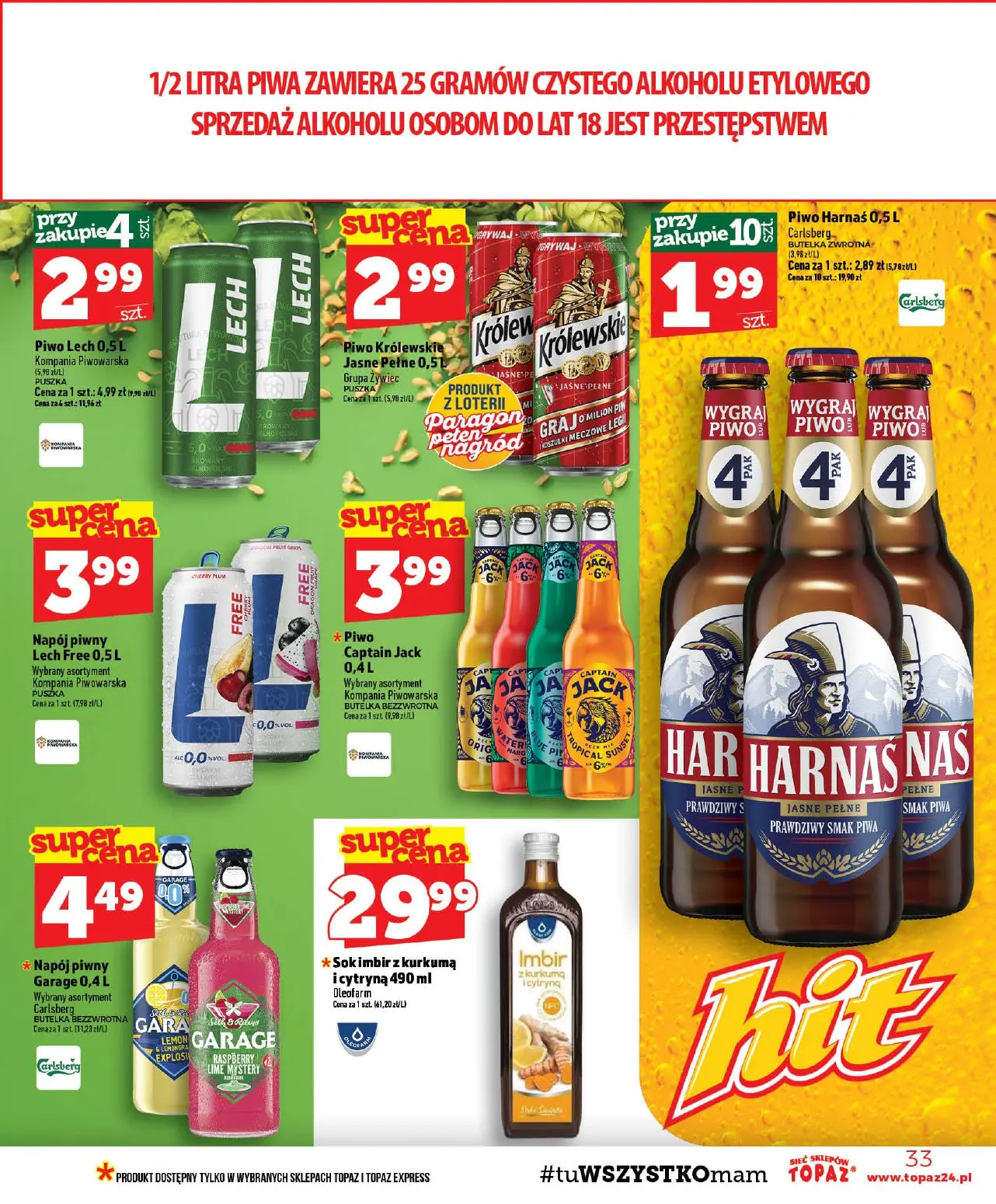 gazetka promocyjna Topaz  - Strona 33