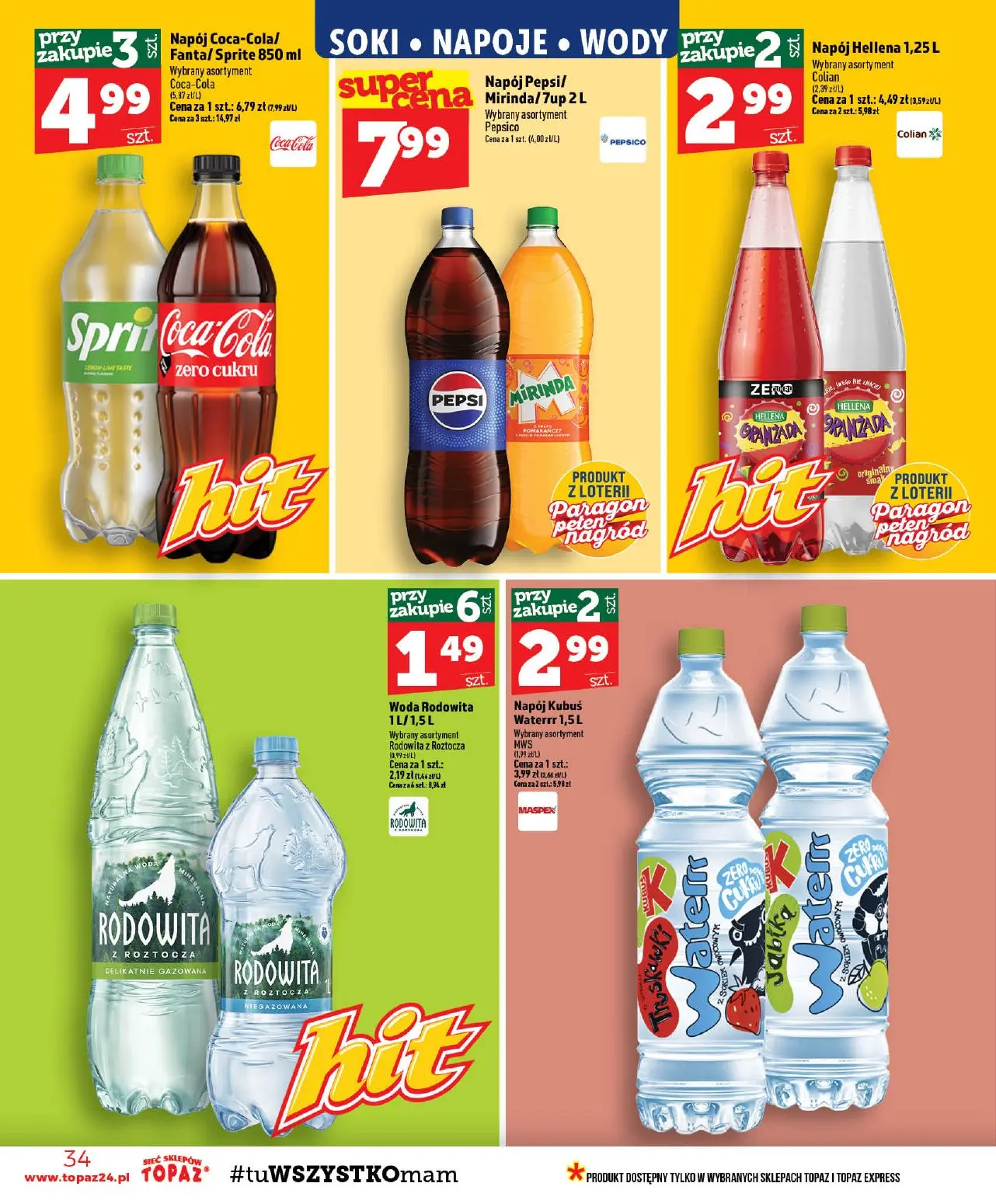 gazetka promocyjna Topaz  - Strona 34