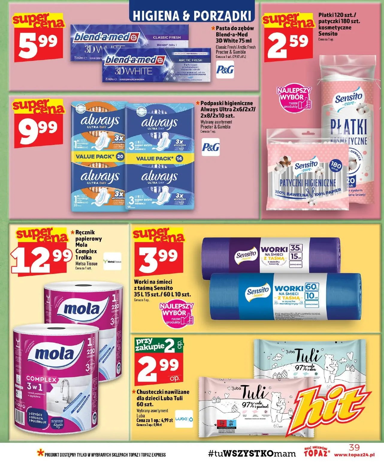 gazetka promocyjna Topaz  - Strona 39