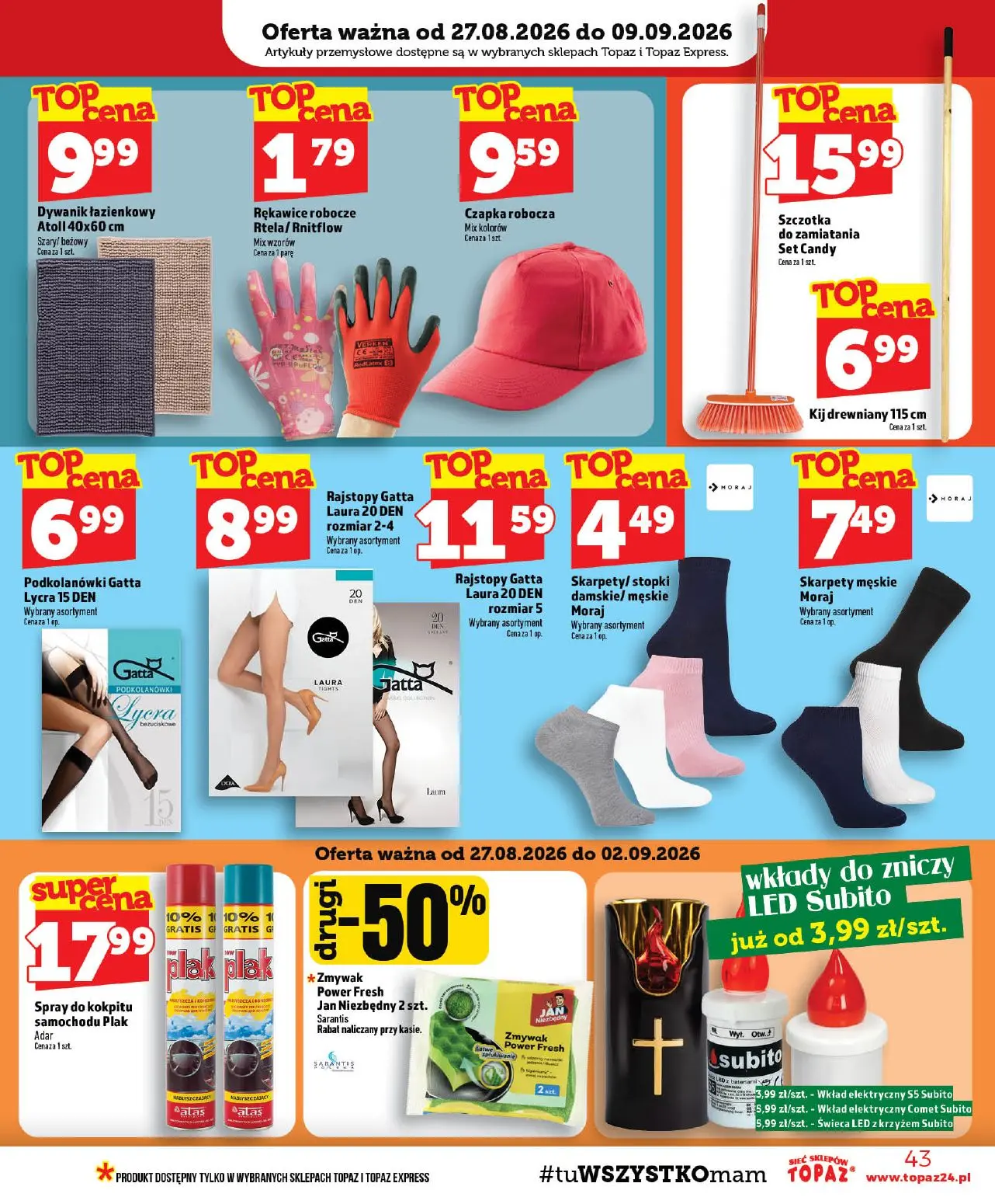 gazetka promocyjna Topaz  - Strona 43