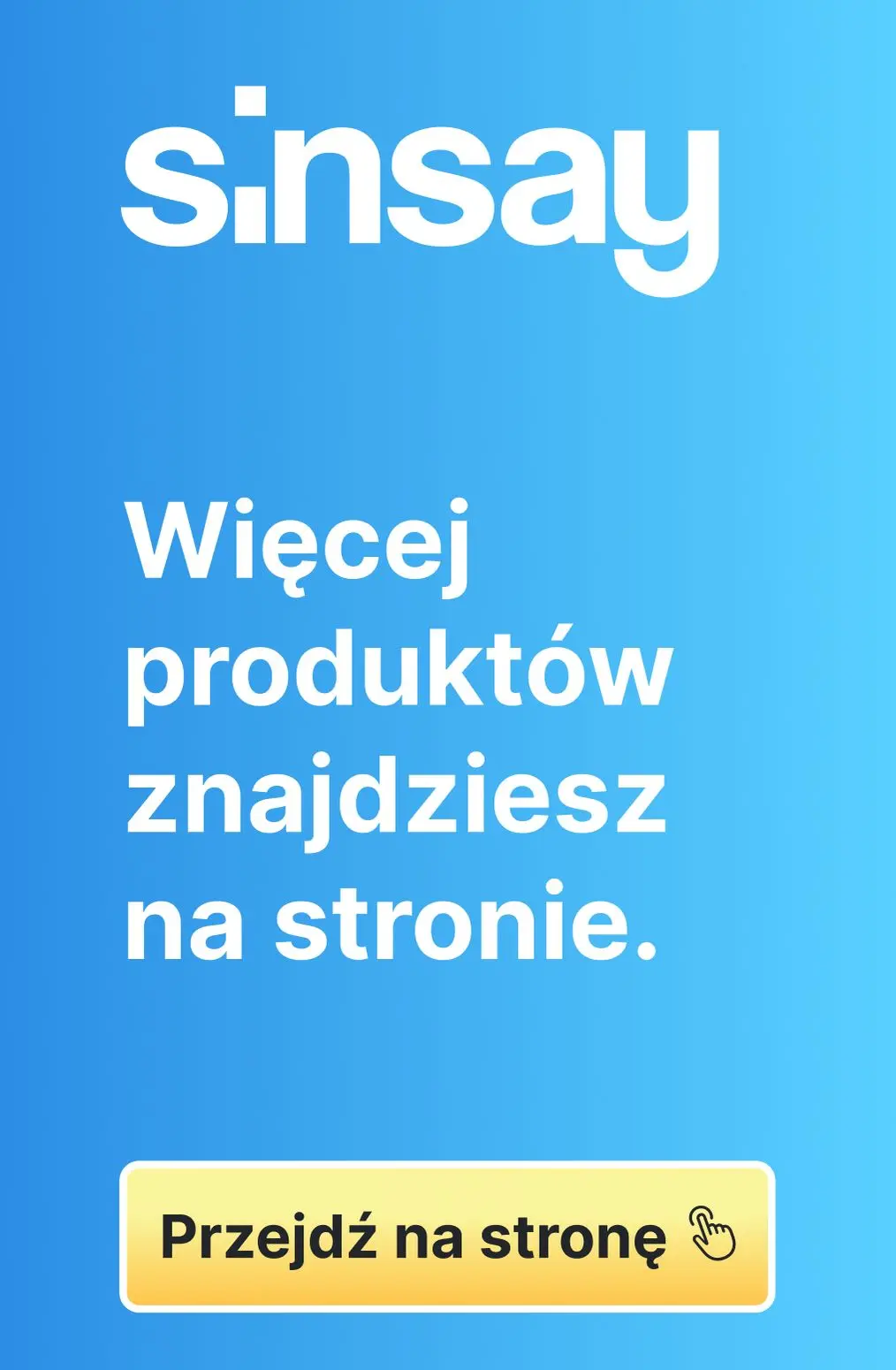 gazetka promocyjna Sinsay 🧸 -20% NA WSZYSTKO marki Sinsay dla dzieci - Strona 12