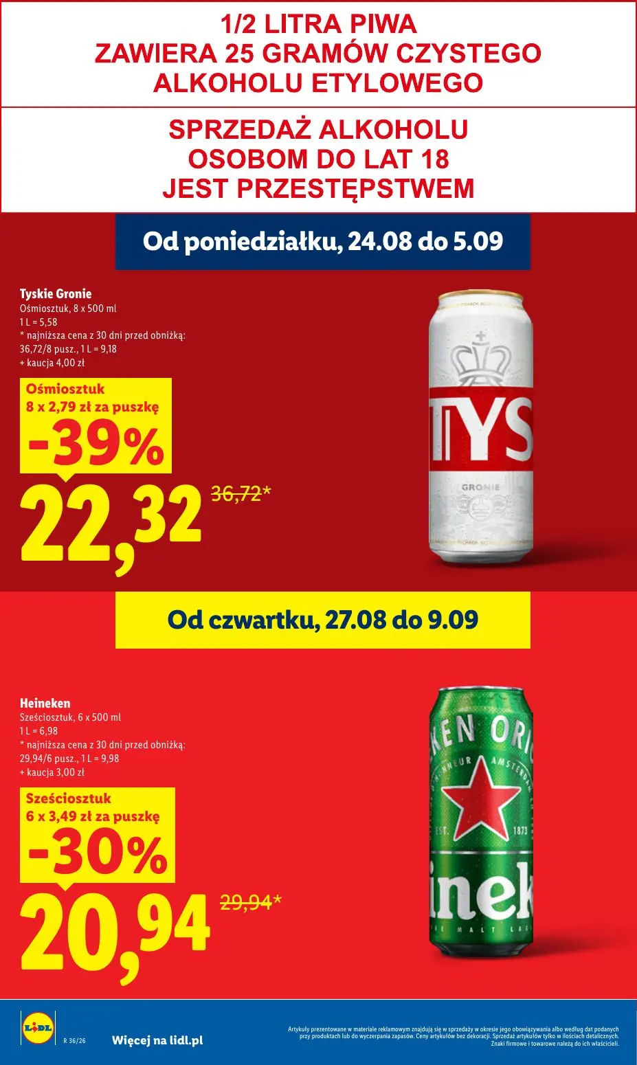 gazetka promocyjna LIDL Od poniedziałku - Strona 22