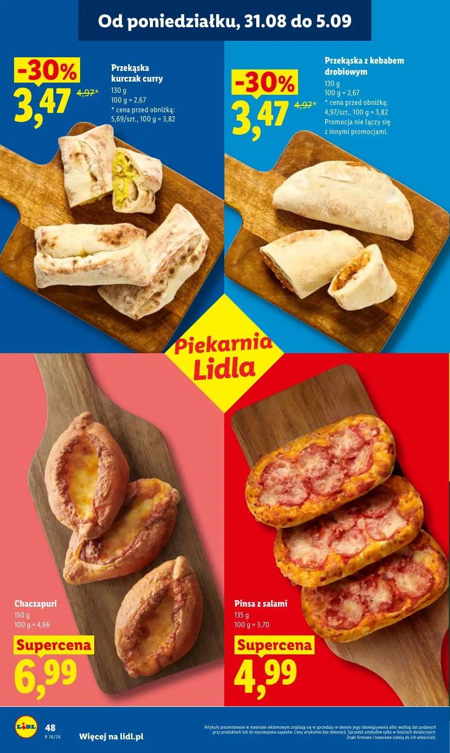 gazetka promocyjna LIDL Od poniedziałku - Strona 48