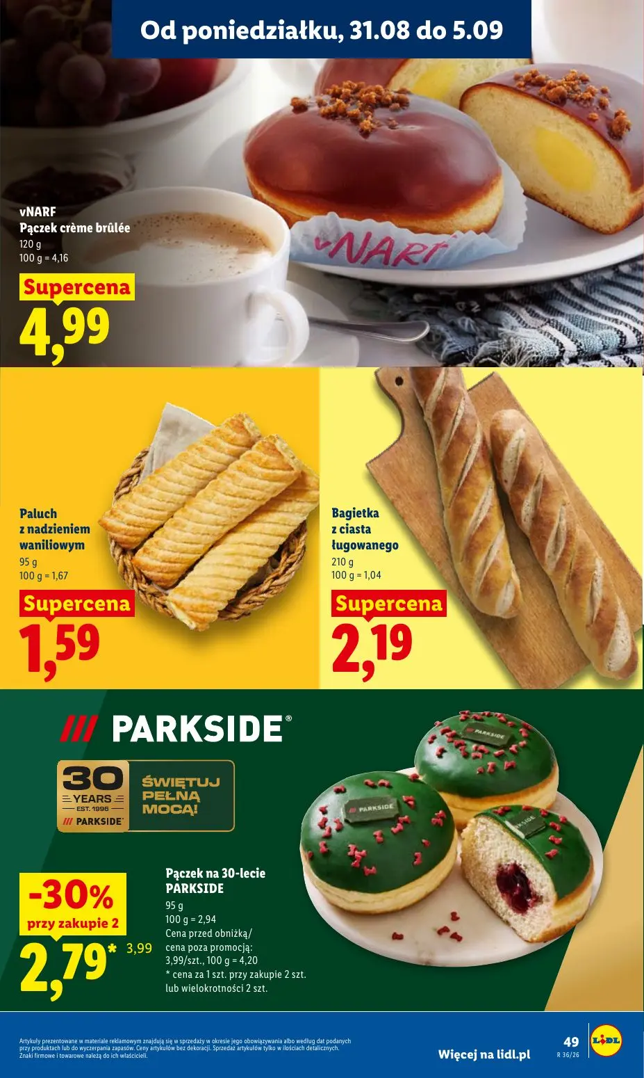 gazetka promocyjna LIDL Od poniedziałku - Strona 49
