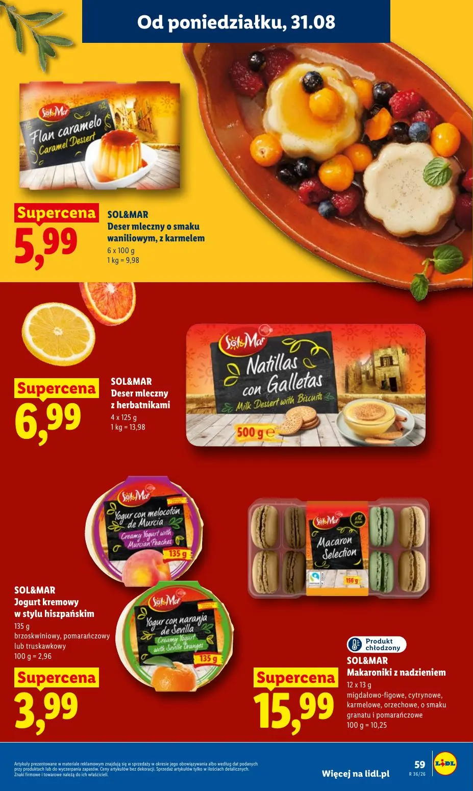 gazetka promocyjna LIDL Od poniedziałku - Strona 59