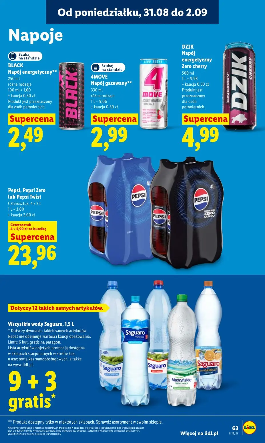 gazetka promocyjna LIDL Od poniedziałku - Strona 63