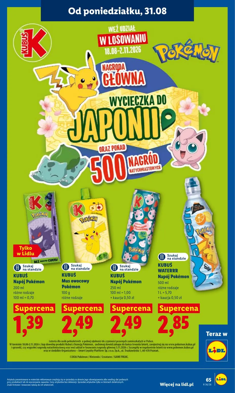 gazetka promocyjna LIDL Od poniedziałku - Strona 65