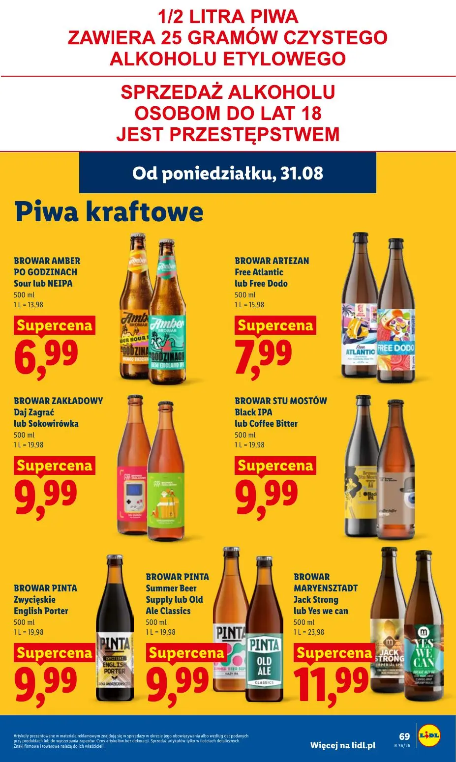 gazetka promocyjna LIDL Od poniedziałku - Strona 69