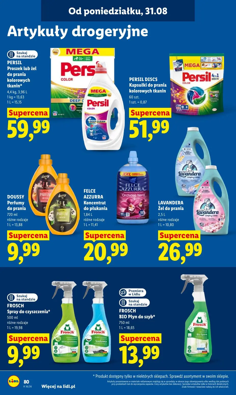 gazetka promocyjna LIDL Od poniedziałku - Strona 82