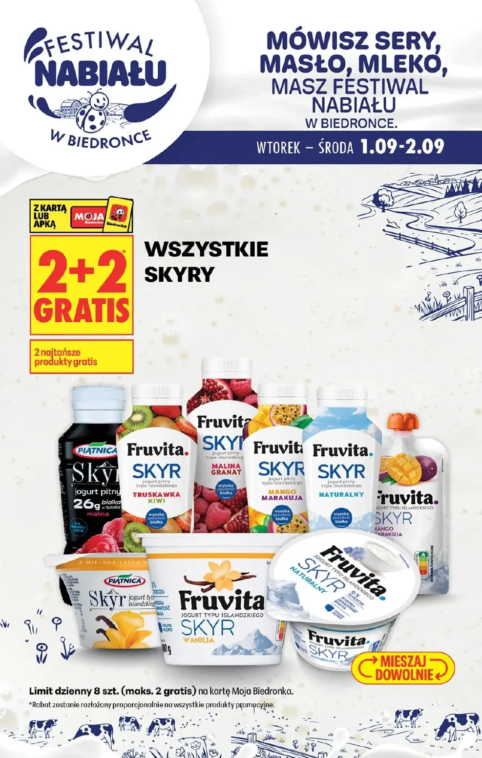 gazetka promocyjna Biedronka Festiwal nabiału - Strona 3