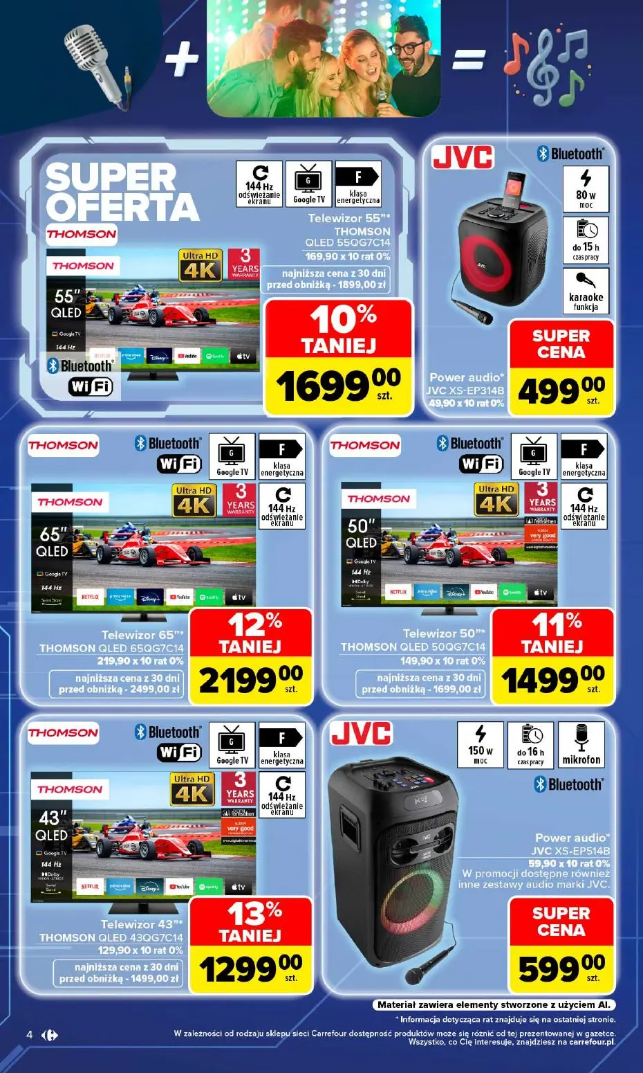 gazetka promocyjna Carrefour Multimedia dla każdego - Strona 4