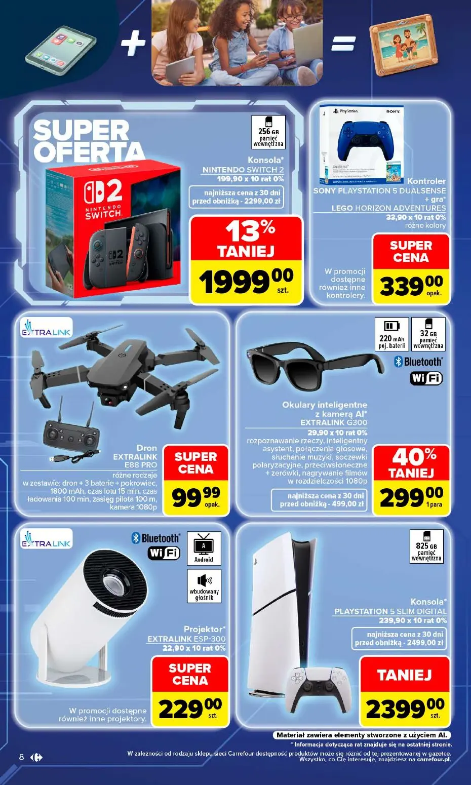 gazetka promocyjna Carrefour Multimedia dla każdego - Strona 8