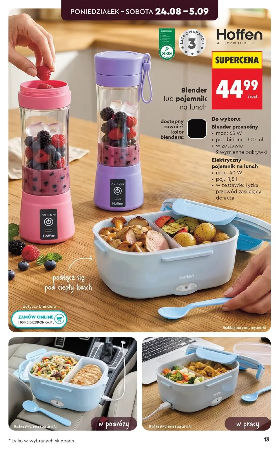 gazetka promocyjna Biedronka Hity i Inspiracje - Strona 13