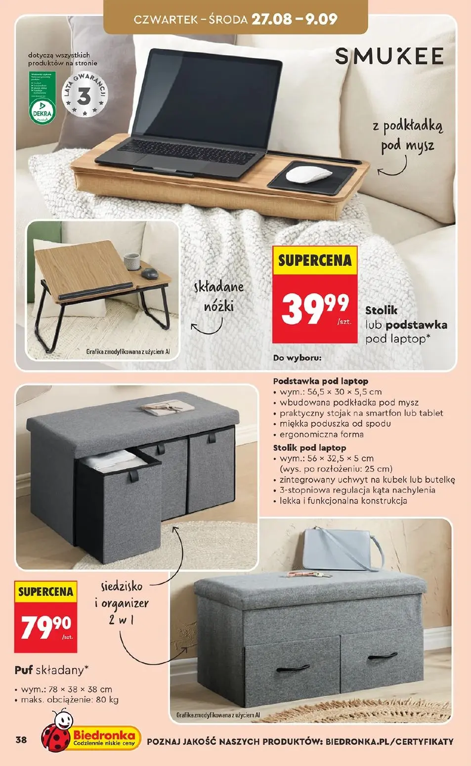 gazetka promocyjna Biedronka Hity i Inspiracje - Strona 38