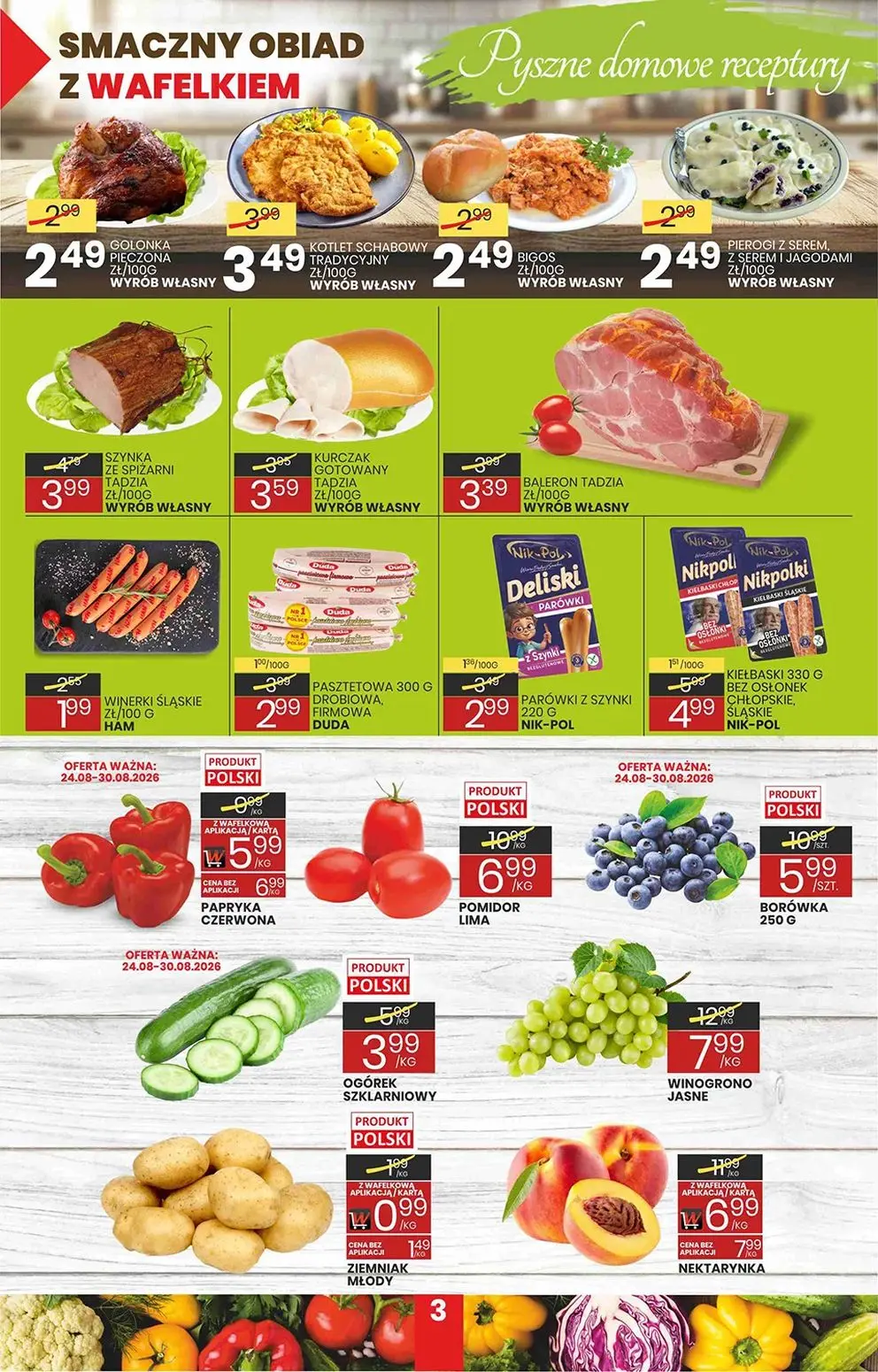 gazetka promocyjna Wafelek Oszczędzaj z nami - Strona 3