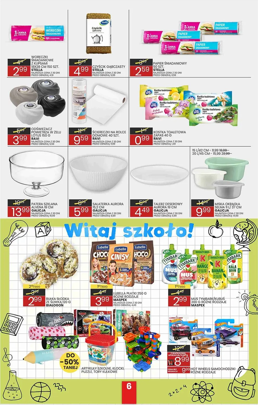 gazetka promocyjna Wafelek Oszczędzaj z nami - Strona 6