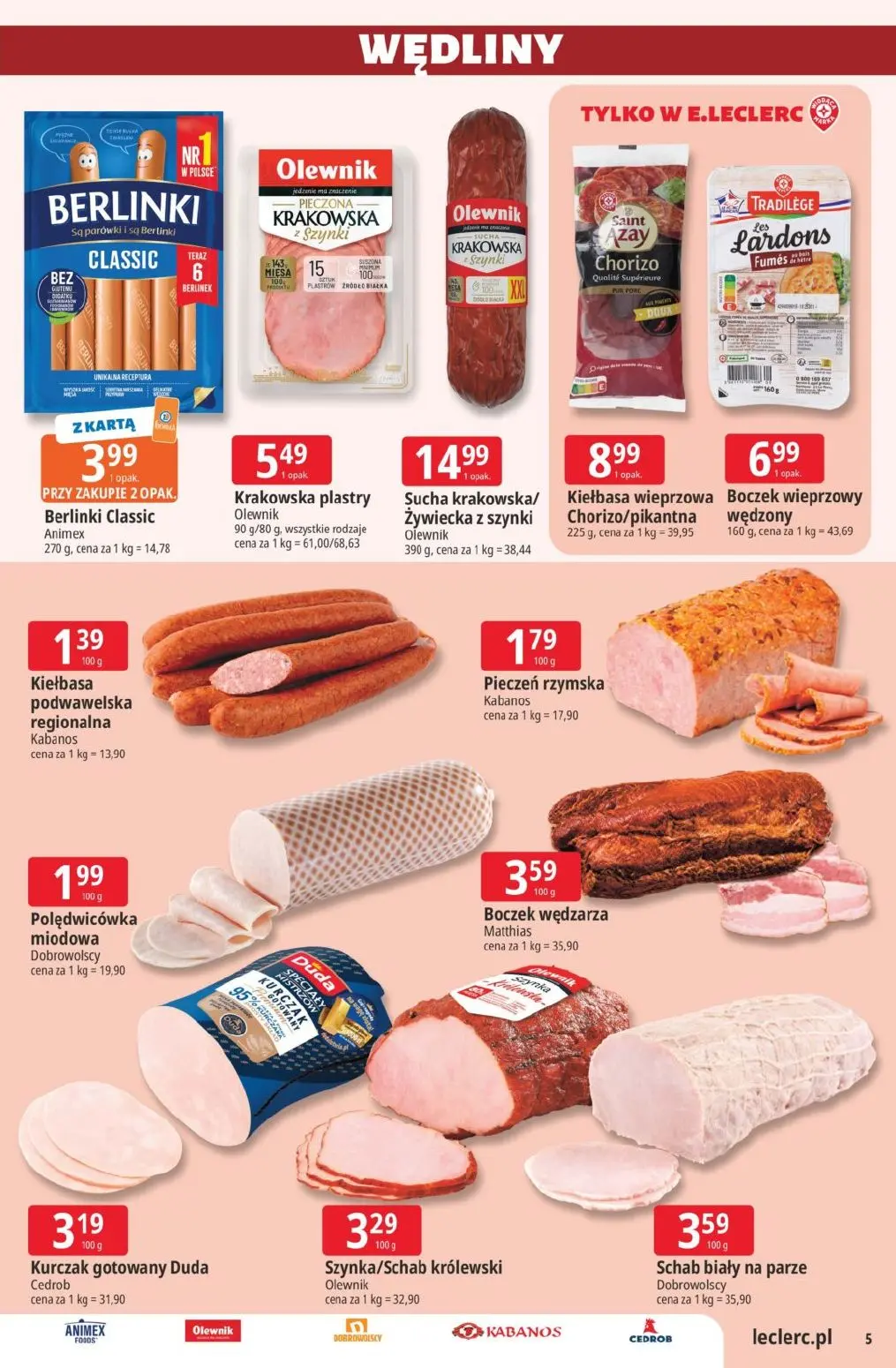 gazetka promocyjna E.Leclerc Sezon na przetwory - Strona 5
