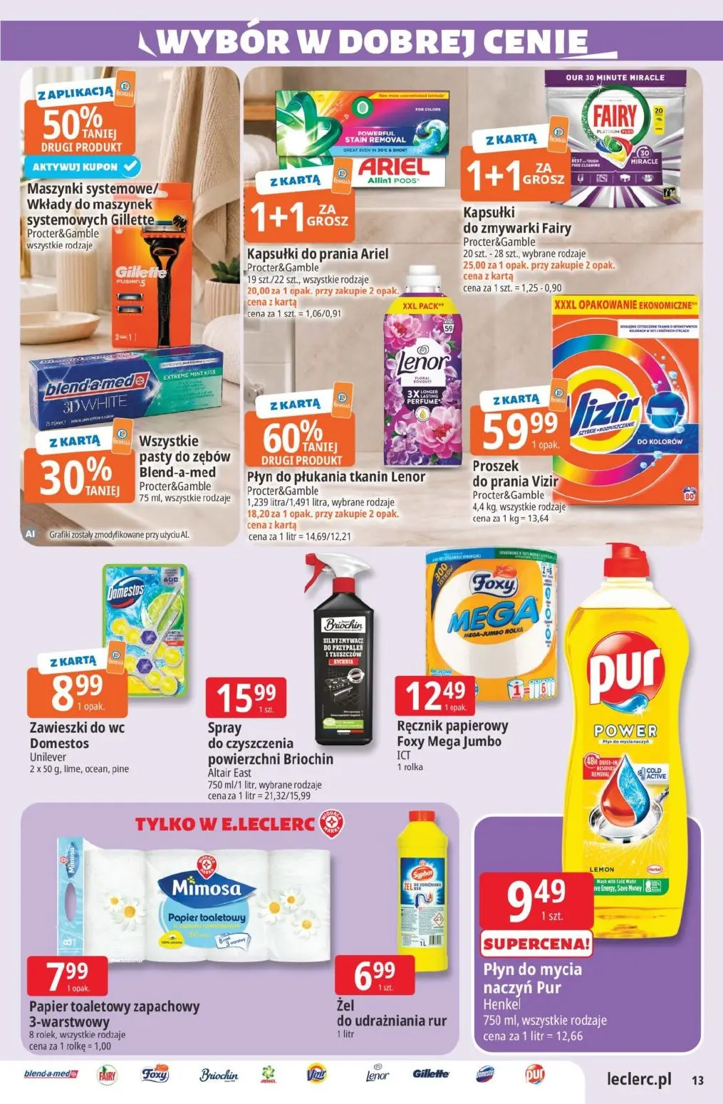 gazetka promocyjna E.Leclerc Sezon na przetwory - Strona 13