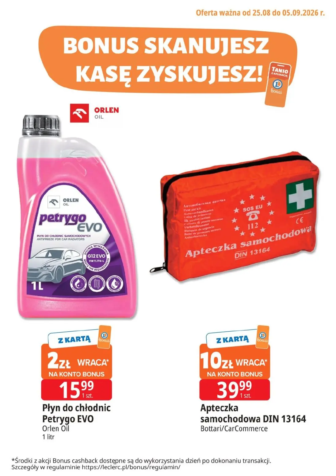 gazetka promocyjna E.Leclerc Bonus skanujesz kasę zyskujesz - Strona 7