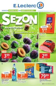 Gazetka promocyjna E.Leclerc, ważna od 2026-08-25 do 2026-09-05.