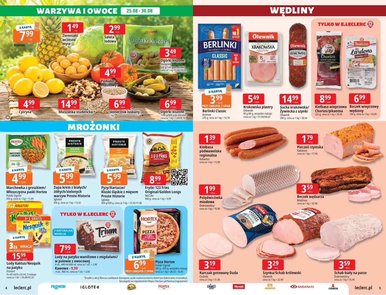 gazetka promocyjna E.Leclerc Sezon na przetwory - oferta rozszerzona - Strona 3