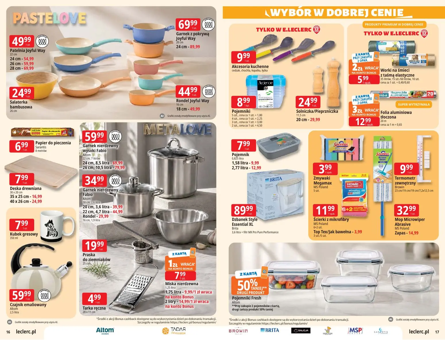 gazetka promocyjna E.Leclerc Sezon na przetwory - oferta rozszerzona - Strona 9