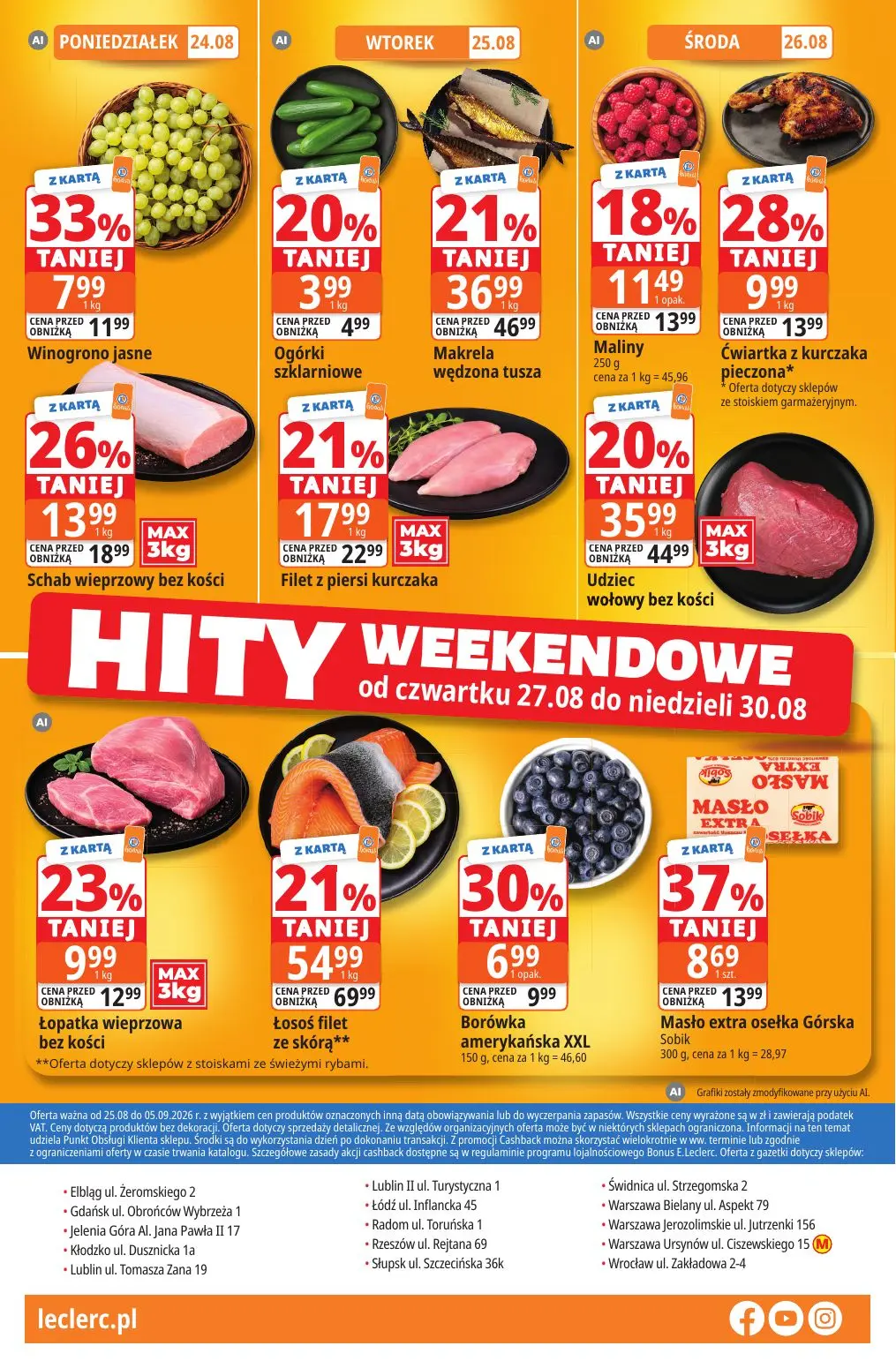 gazetka promocyjna E.Leclerc Sezon na przetwory - oferta rozszerzona - Strona 13