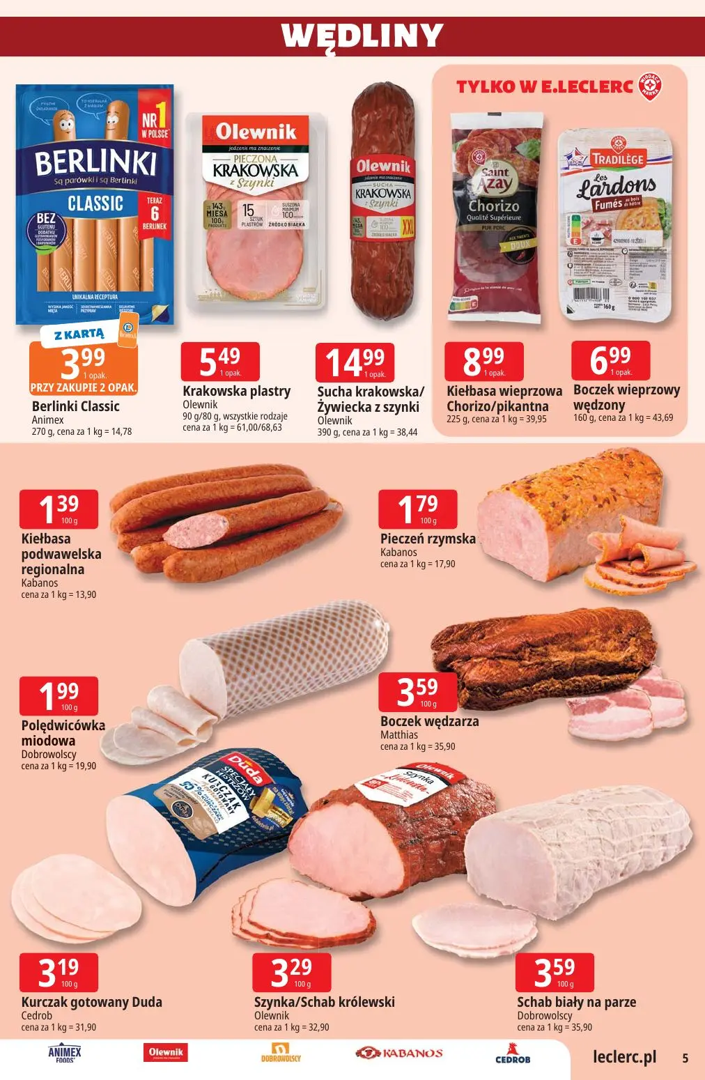 gazetka promocyjna E.Leclerc Sezon na przetwory - Strona 5