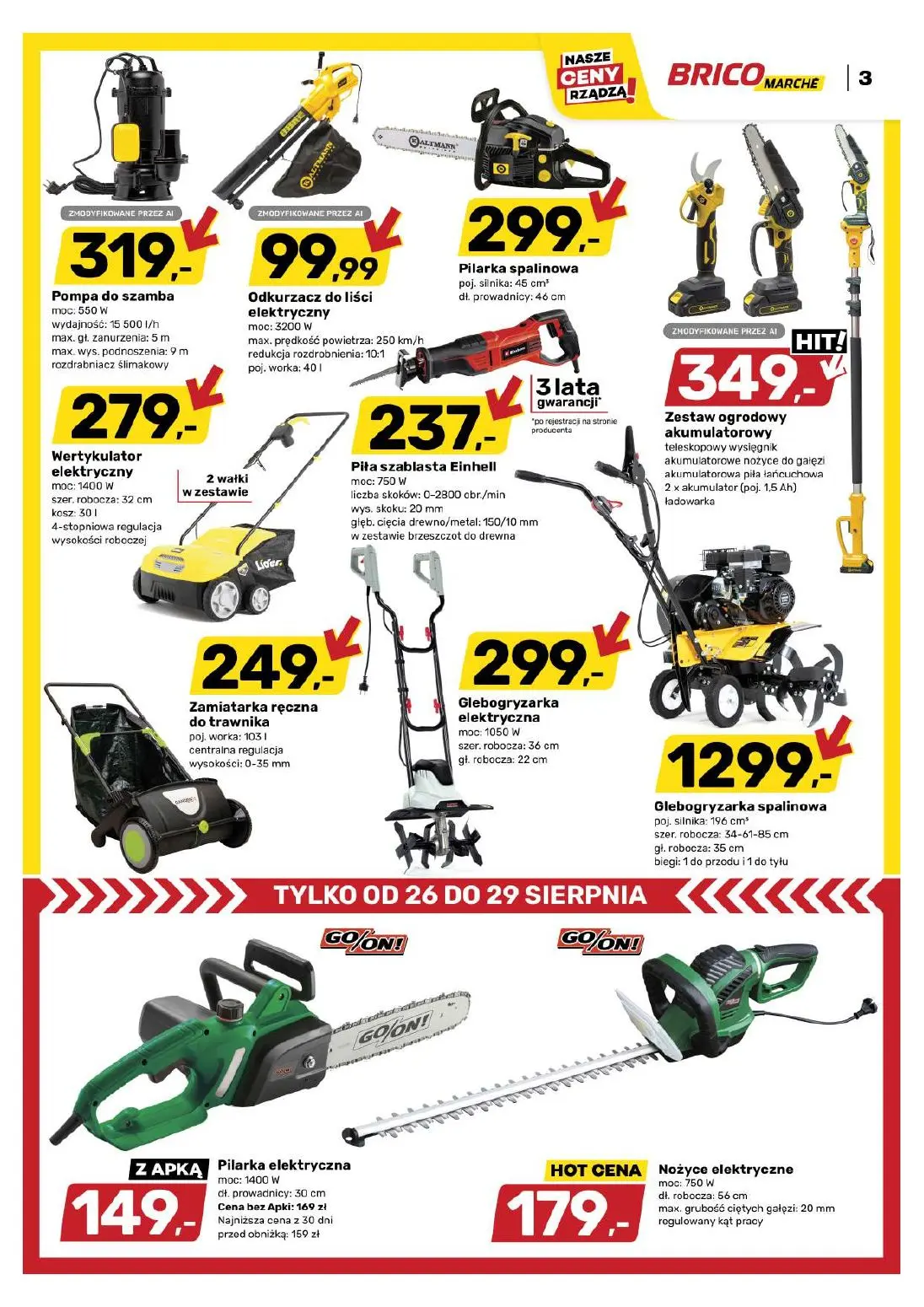 gazetka promocyjna BRICOMARCHE Nasze ceny rządzą - Strona 3