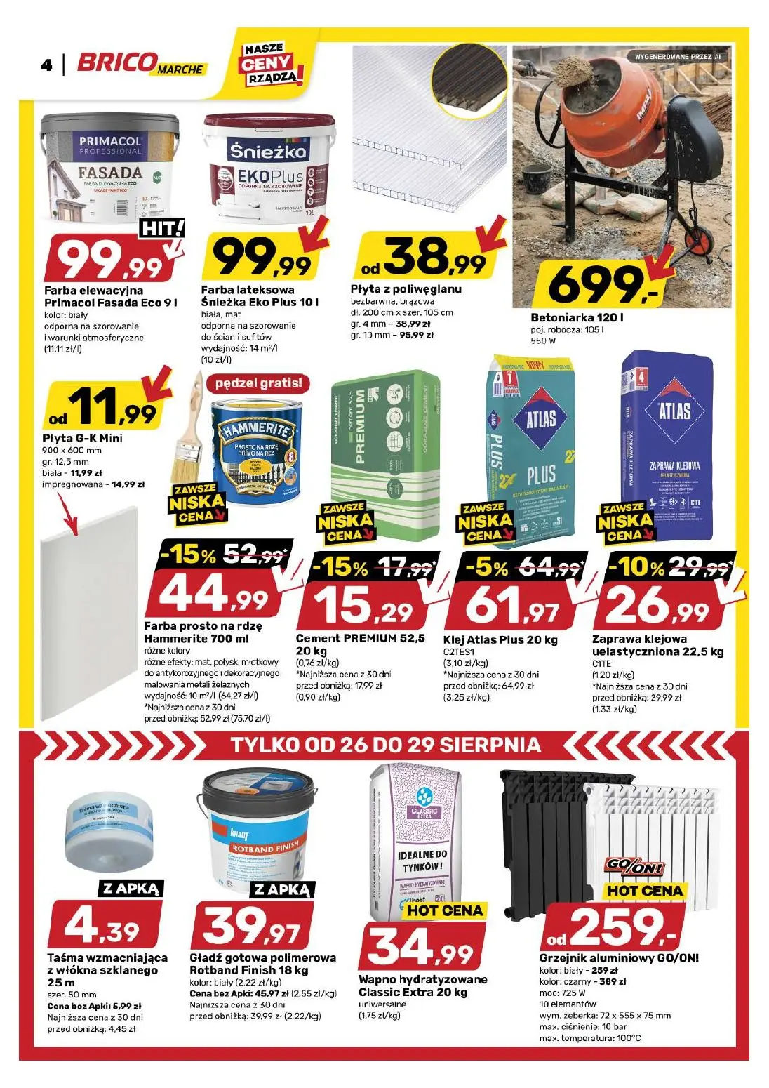 gazetka promocyjna BRICOMARCHE Nasze ceny rządzą - Strona 4