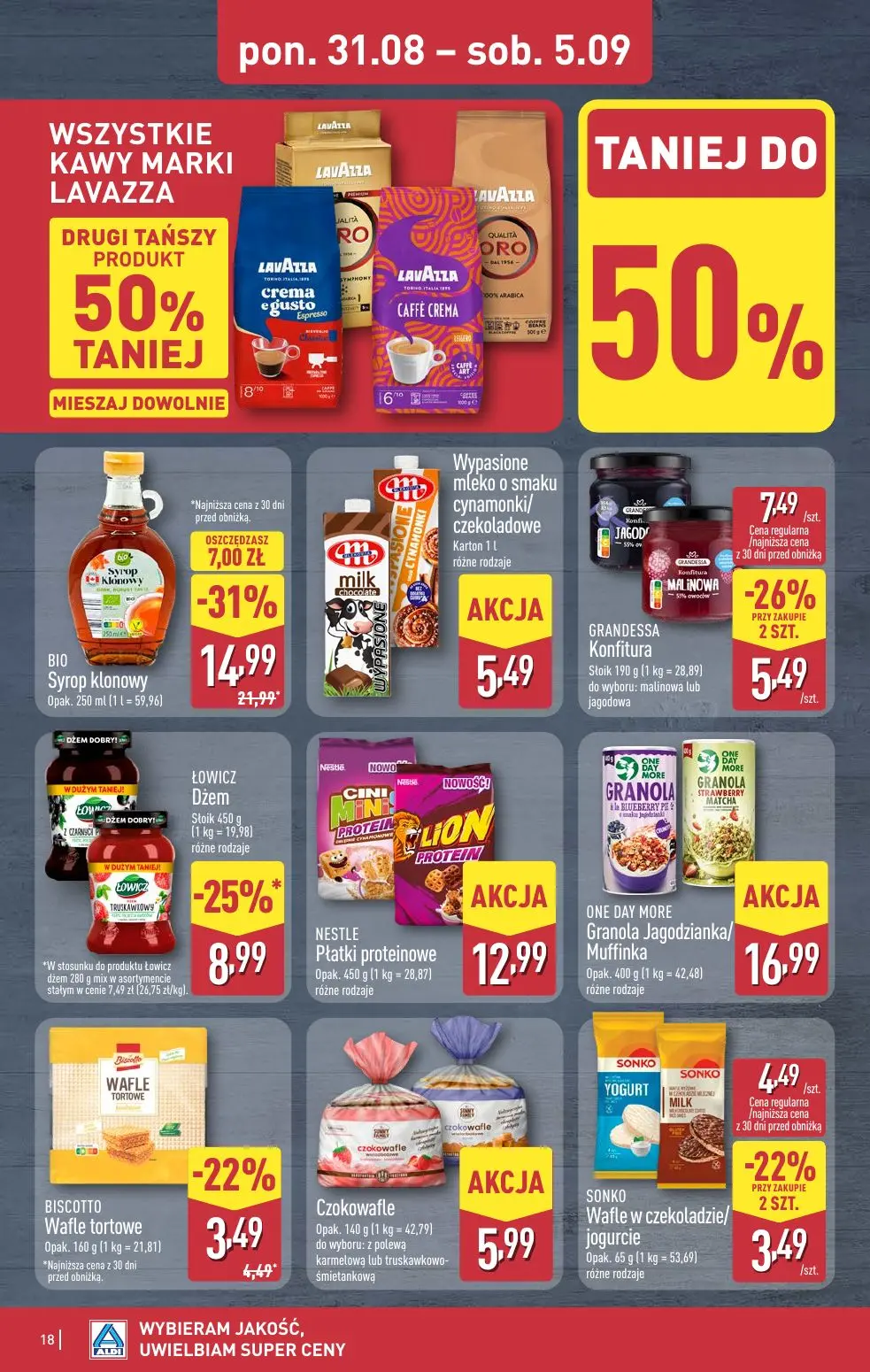 gazetka promocyjna ALDI Wybieram ALDI - Strona 18