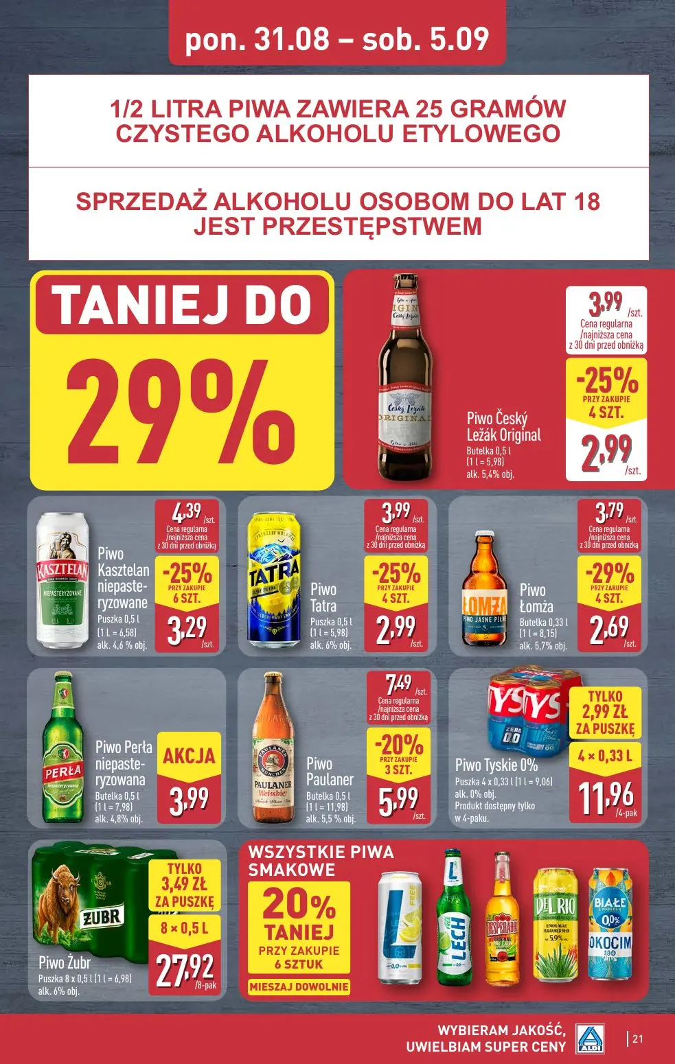 gazetka promocyjna ALDI Wybieram ALDI - Strona 21
