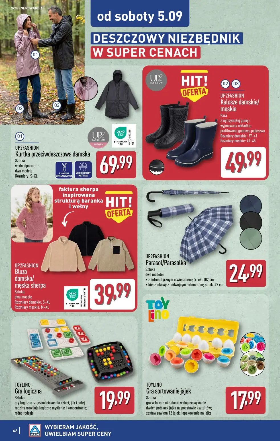 gazetka promocyjna ALDI Wybieram ALDI - Strona 46