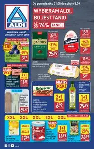 Gazetka promocyjna ALDI, ważna od 2026-08-30 do 2026-09-05.