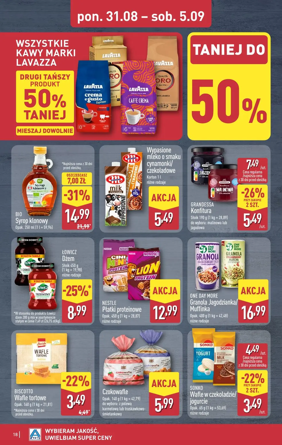 gazetka promocyjna ALDI Wybieram ALDI - Strona 18