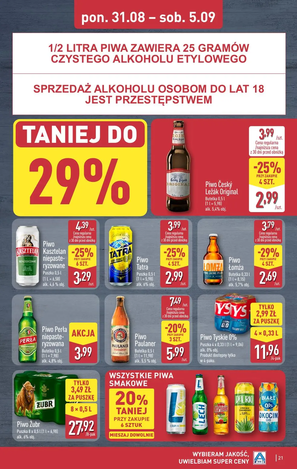 gazetka promocyjna ALDI Wybieram ALDI - Strona 21