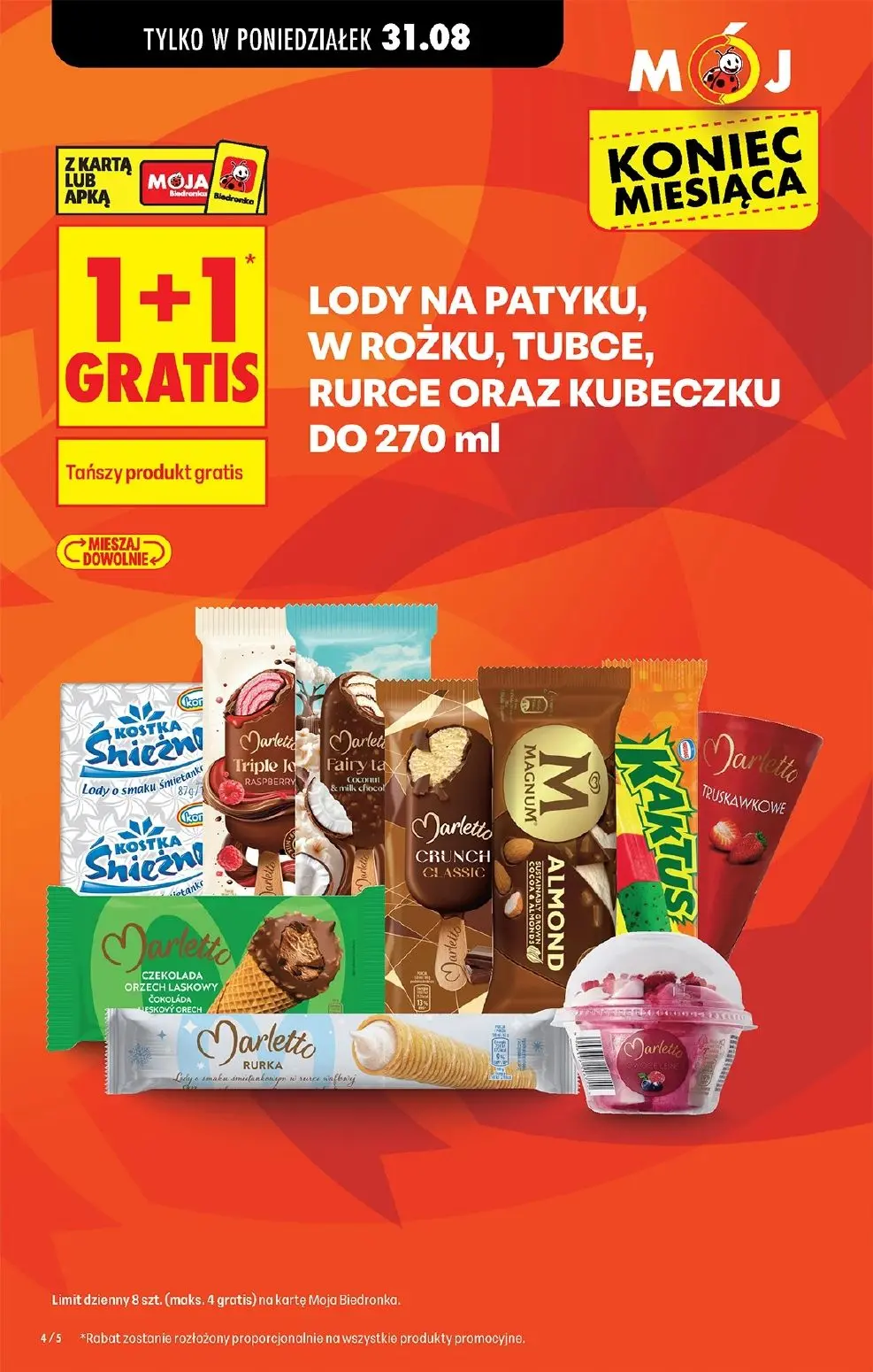 gazetka promocyjna Biedronka Od poniedziałku - Strona 4
