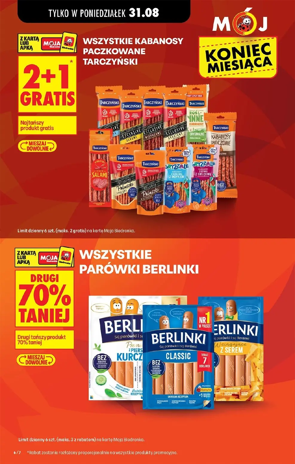 gazetka promocyjna Biedronka Od poniedziałku - Strona 6