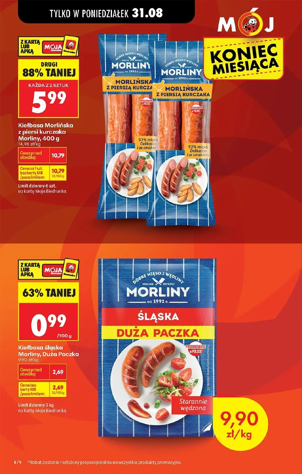 gazetka promocyjna Biedronka Od poniedziałku - Strona 8