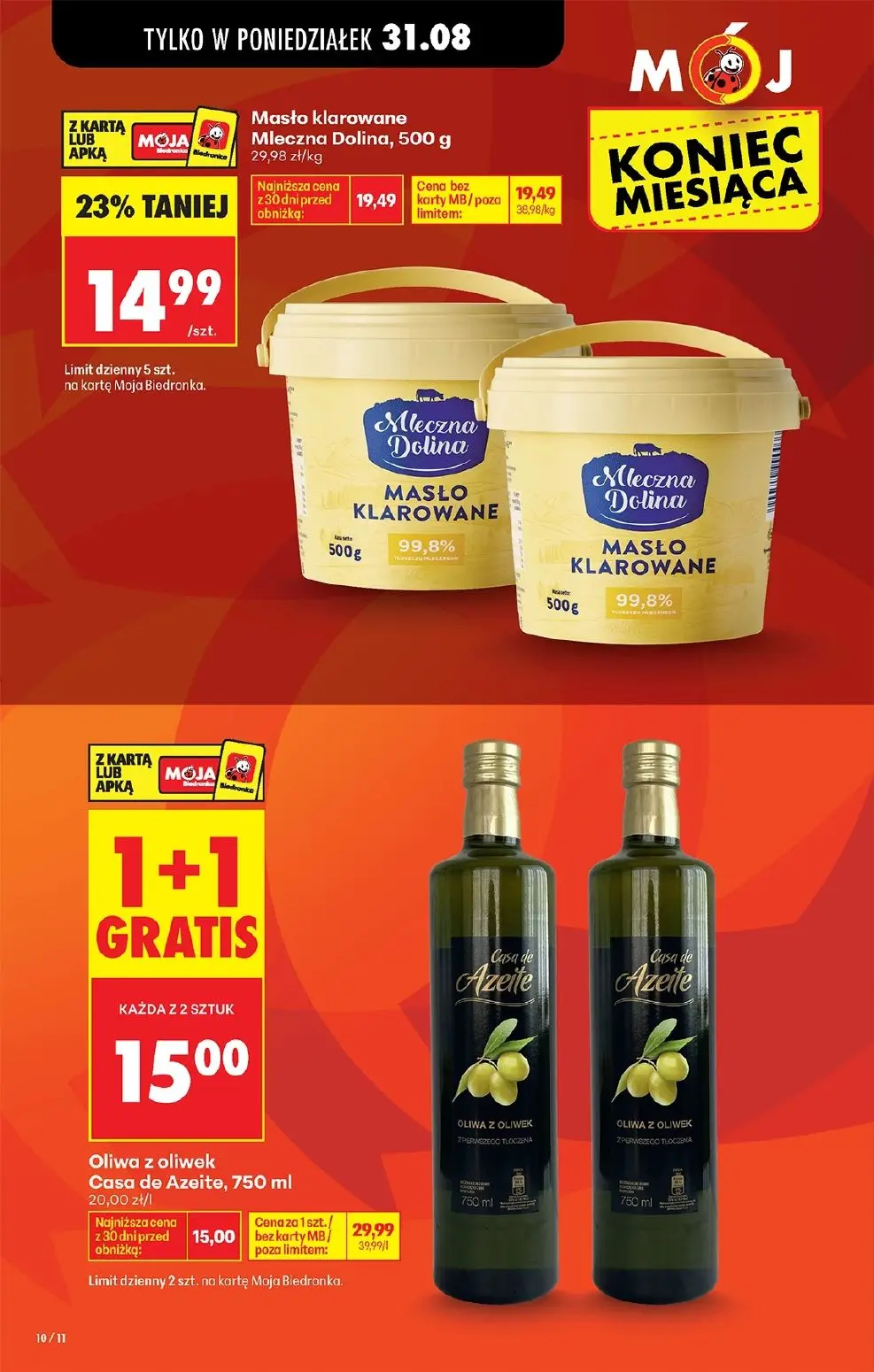 gazetka promocyjna Biedronka Od poniedziałku - Strona 10