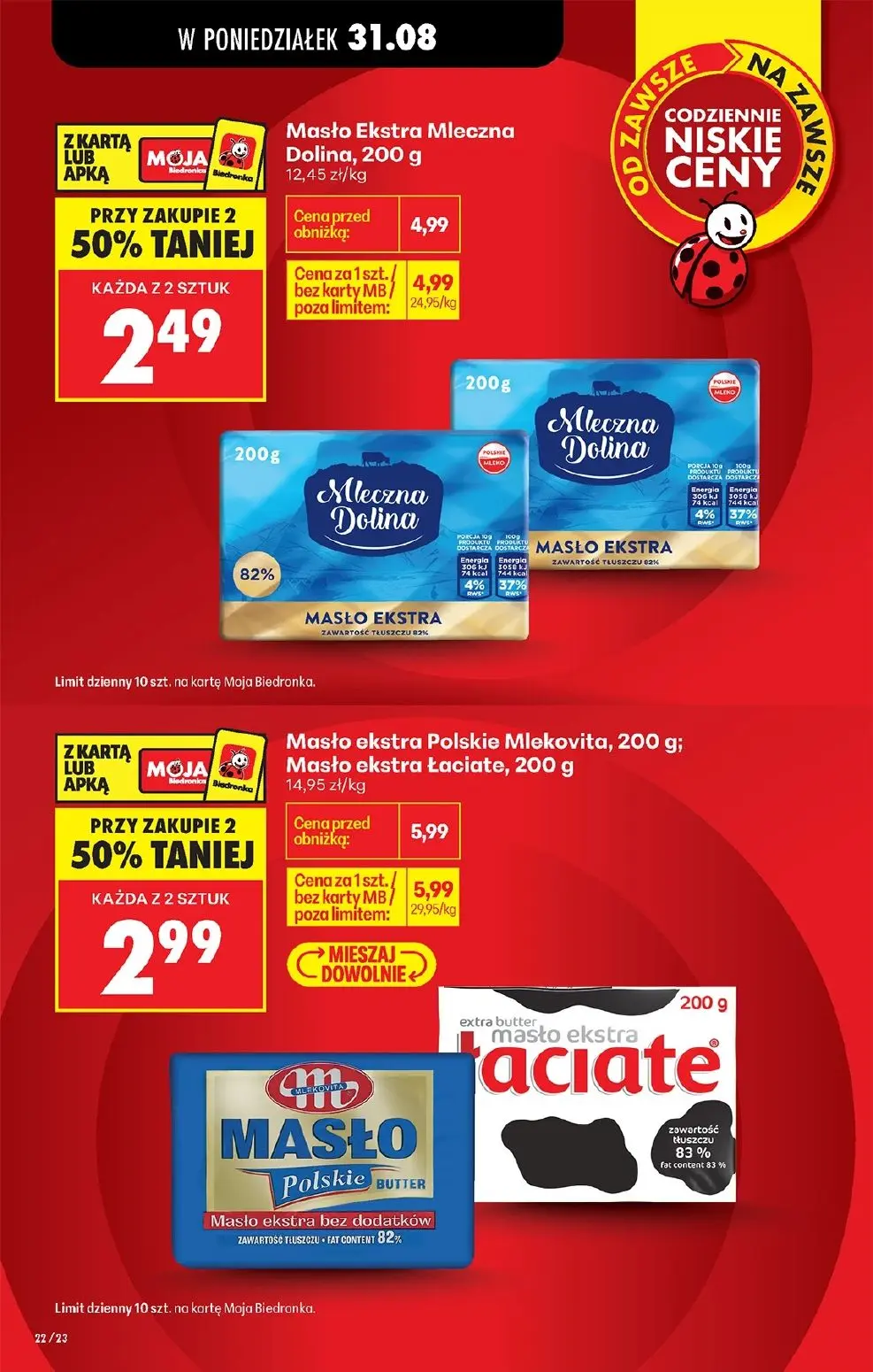 gazetka promocyjna Biedronka Od poniedziałku - Strona 22