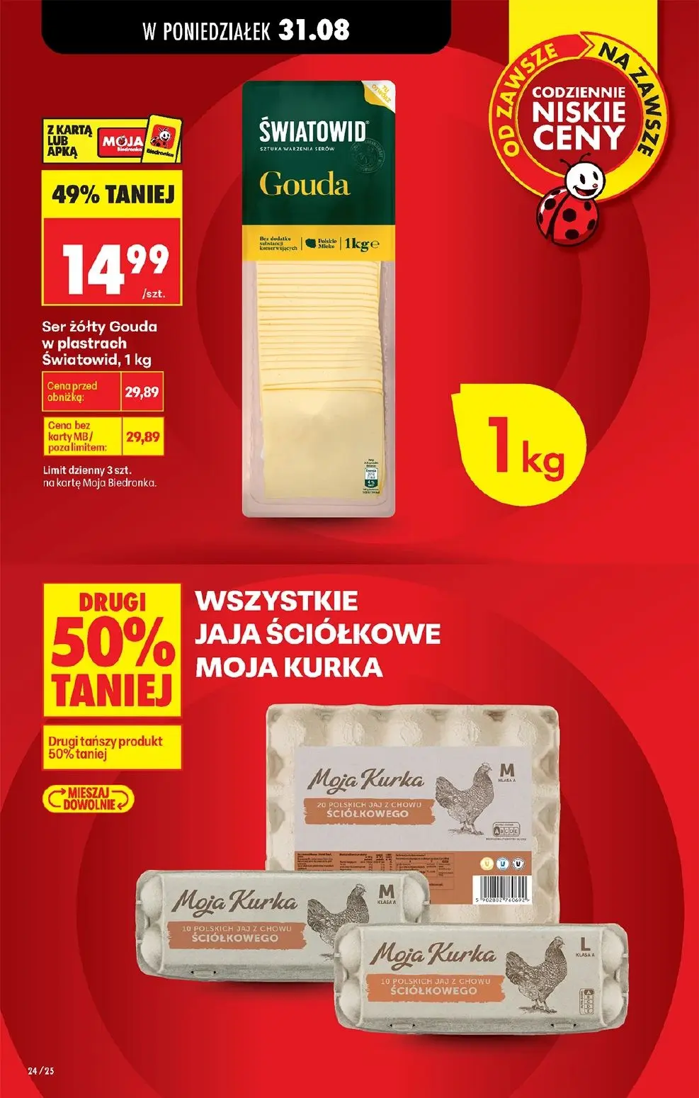 gazetka promocyjna Biedronka Od poniedziałku - Strona 24