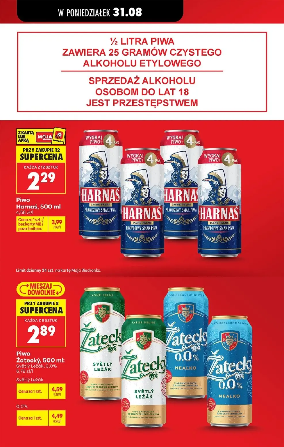 gazetka promocyjna Biedronka Od poniedziałku - Strona 35