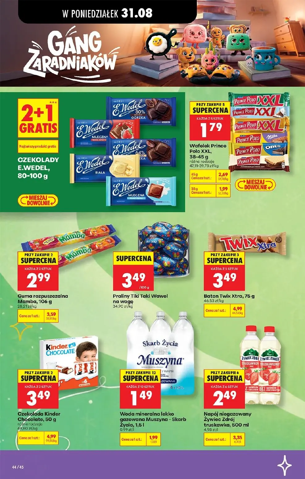 gazetka promocyjna Biedronka Od poniedziałku - Strona 44