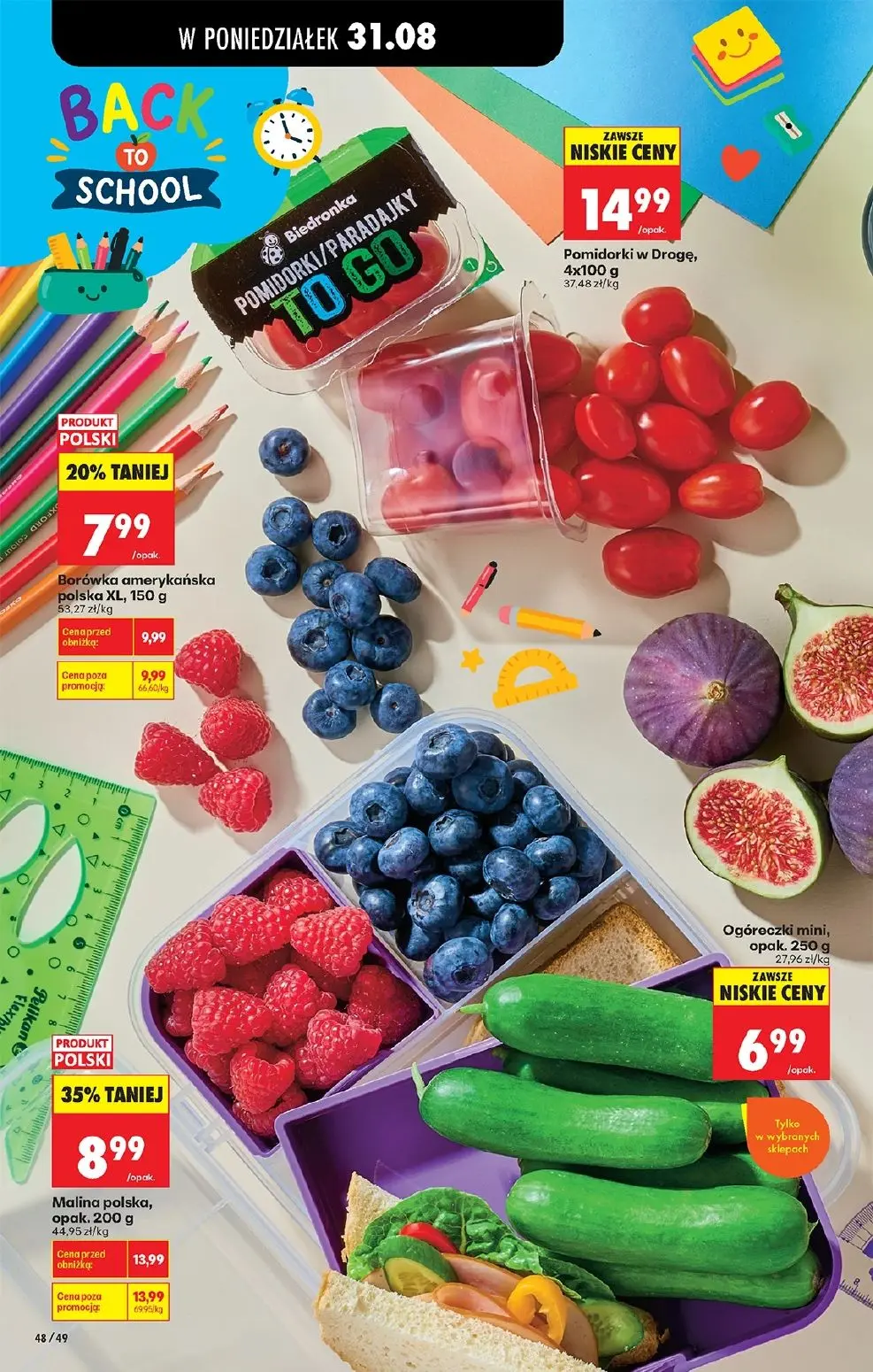 gazetka promocyjna Biedronka Od poniedziałku - Strona 52