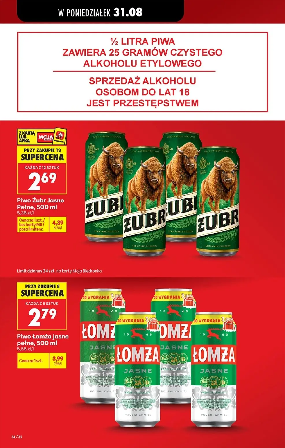 gazetka promocyjna Biedronka Lada tradycyjna. Od poniedziałku - Strona 34